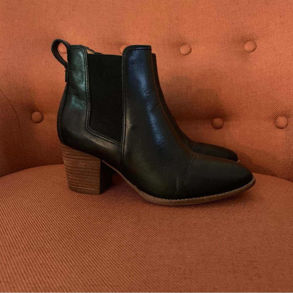 Madwell black booties size 6